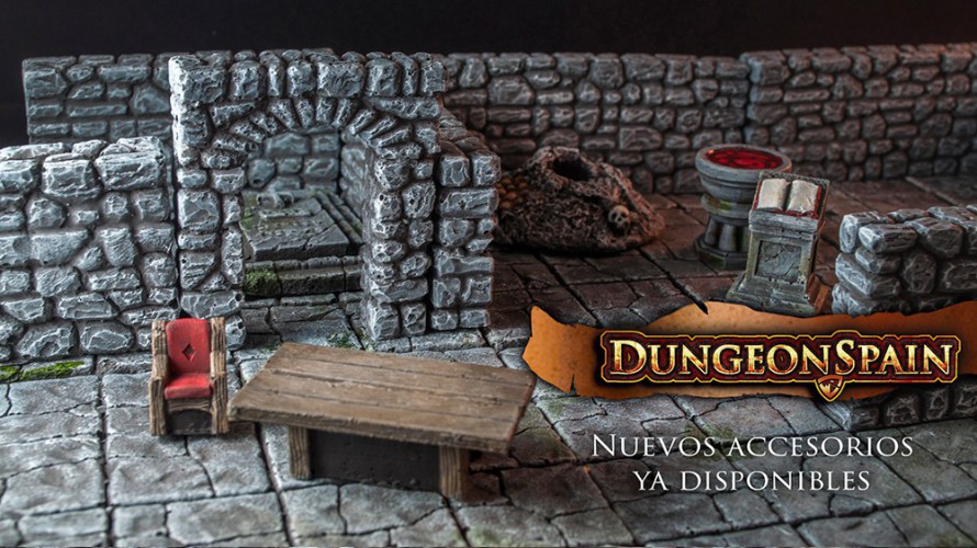 Nuevos packs de accesorios para DungeonSpain