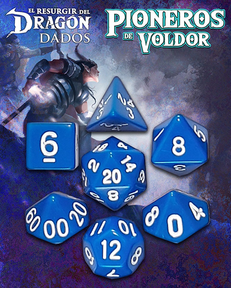 Pioneros de Voldor - Dados: Azul Erekar