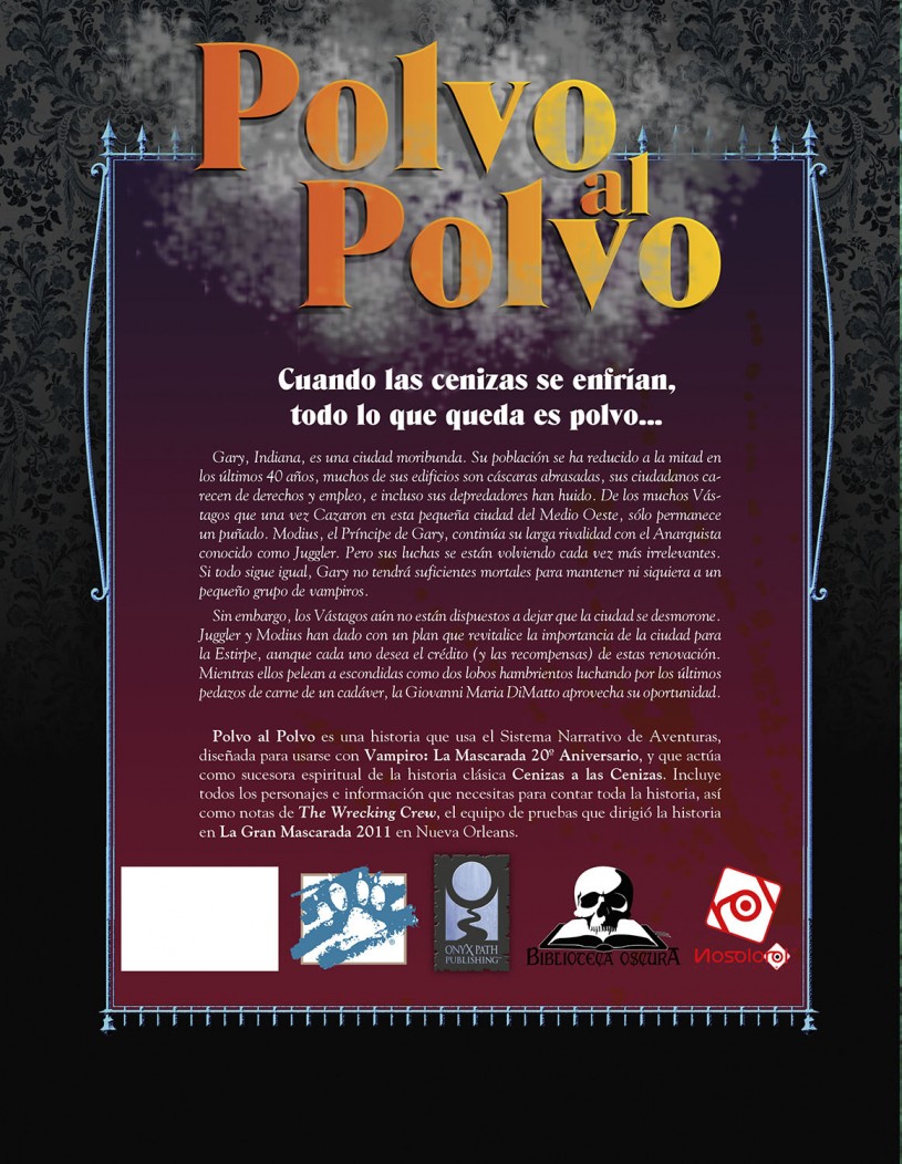 Vampiro: La Mascarada Ed. 20° Aniversario - Companion | Guild Dreams