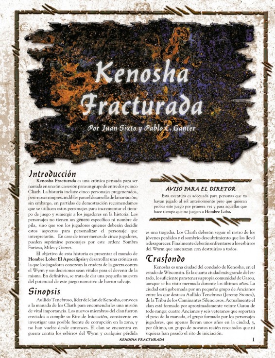 Kenosha Fracturada (pdf) Kenosha Fracturada (pdf)