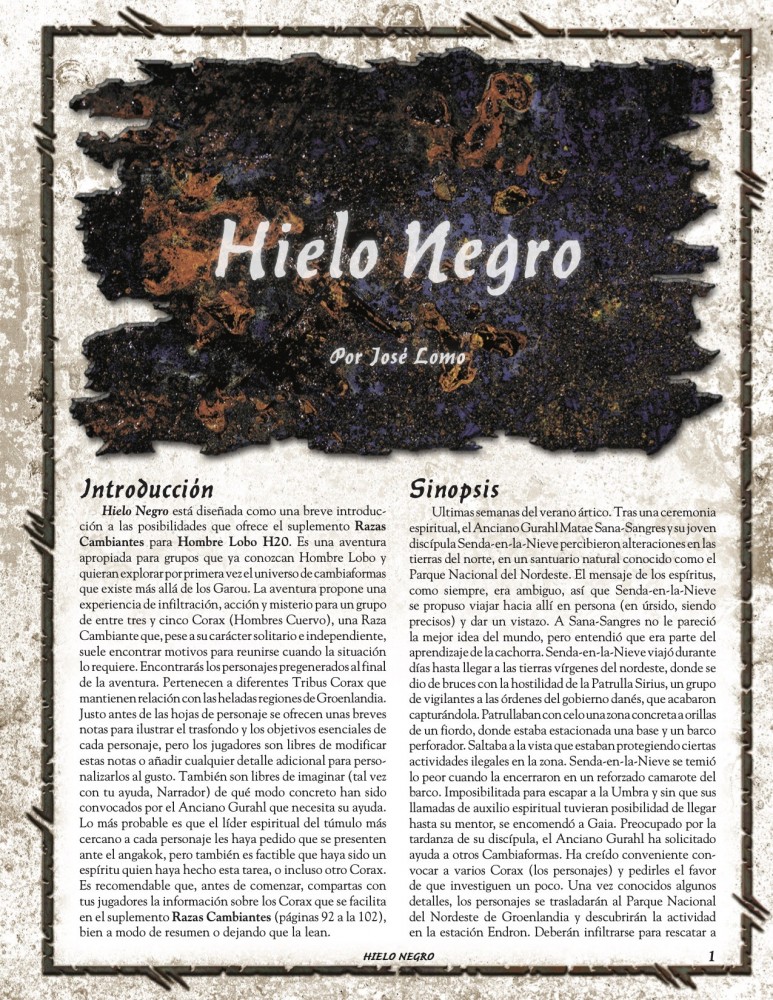 Hielo Negro (PDF)