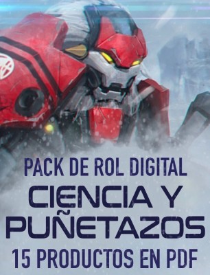 Pack de Rol Digital: Ciencia y Puñetazos