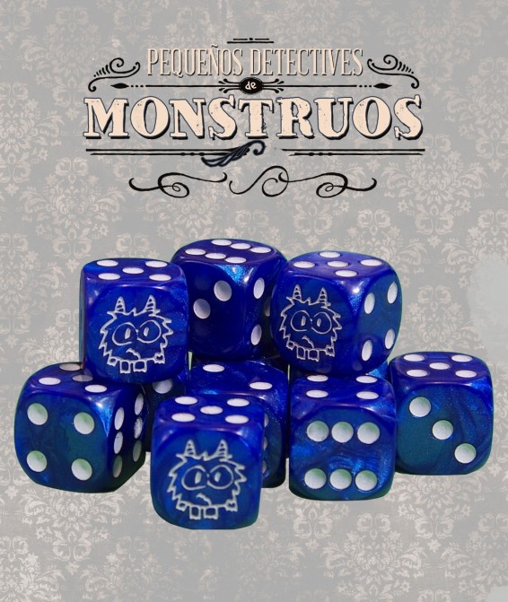 Pequeños Detectives de Monstruos: Dados de Gamusinos Pequeños Detectives de Monstruos: Dados de Gamusinos