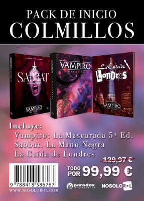 Vampiro: Pack de inicio Colmillos