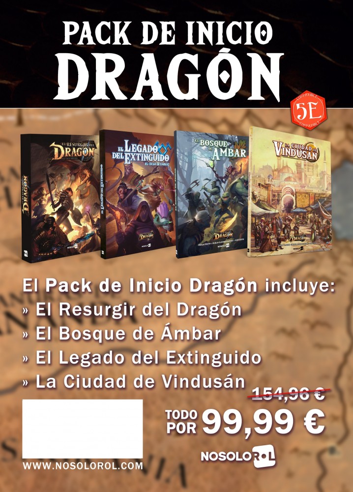 El Resurgir del Dragón Pack de Inicio Dragón Nosolorol