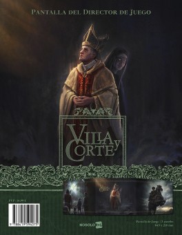 Villa y Corte: Pantalla del Director de juego