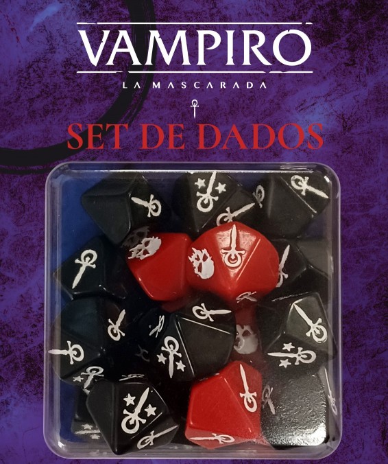 Vampiro: La Mascarada 5.ª ed. Set de Dados Vampiro: La Mascarada 5.ª ed. Set de Dados