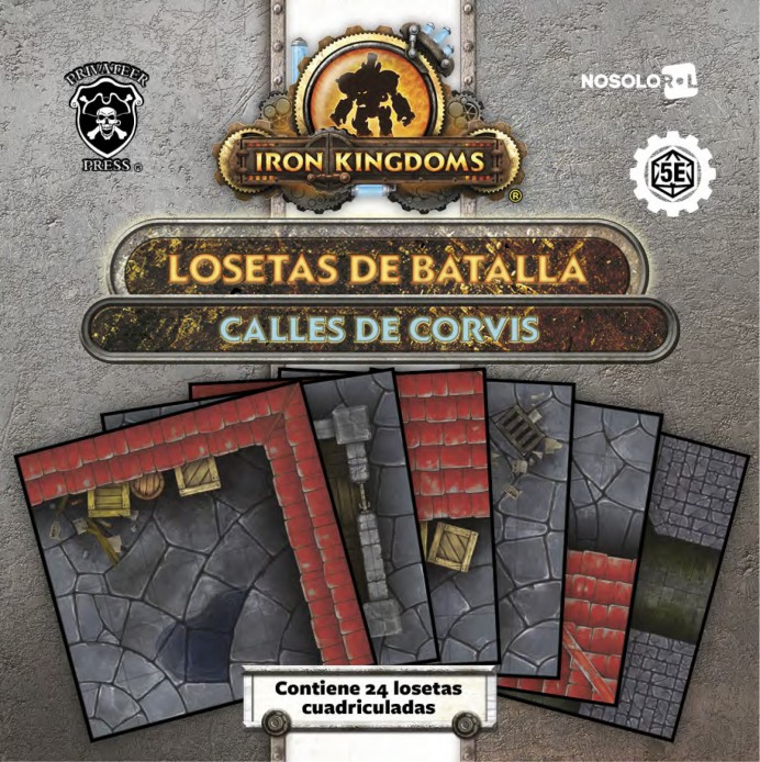 Iron Kingdoms - Losetas: Calles de Corvis Iron Kingdoms - Losetas: Calles de Corvis