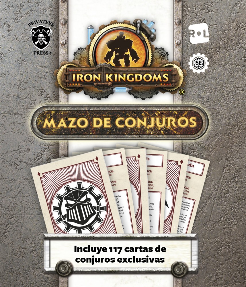Iron Kingdoms - Mazo de conjuros