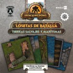 Iron Kingdoms - Losetas: Tierras salvajes y marítimas (papel)