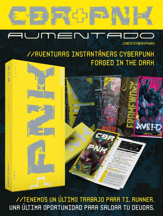 CBR+PNK: Aumentado (papel) CBR+PNK: Aumentado (papel)
