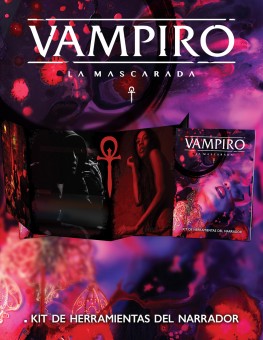 Vampiro: La Mascarada 5a edición. Pantalla del Narrador y Kit de Herramientas