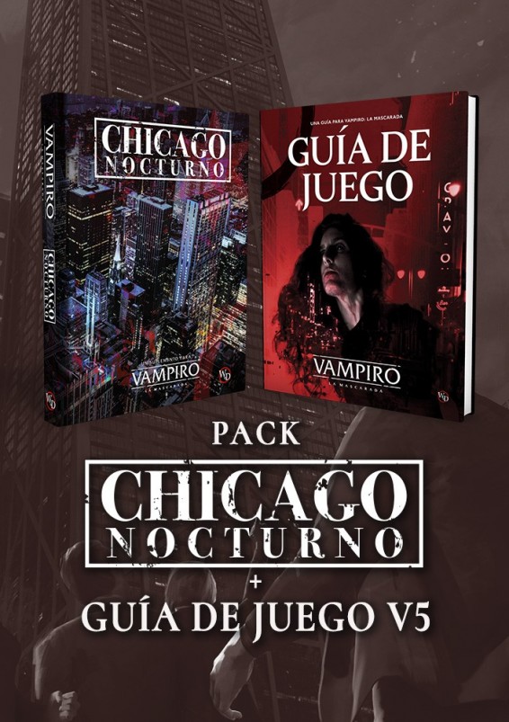 Pack Chicago Nocturno + Guía de Juego Pack Chicago Nocturno + Guía de Juego