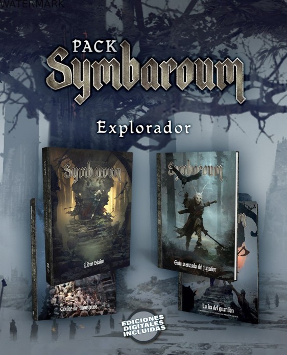 Pack Symbaroum Explorador - rebajas Roleras Pack Symbaroum Explorador - rebajas Roleras