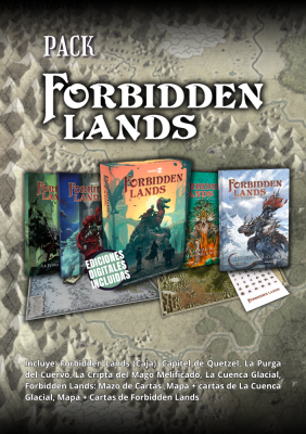 Pack Forbidden Lands (papel)