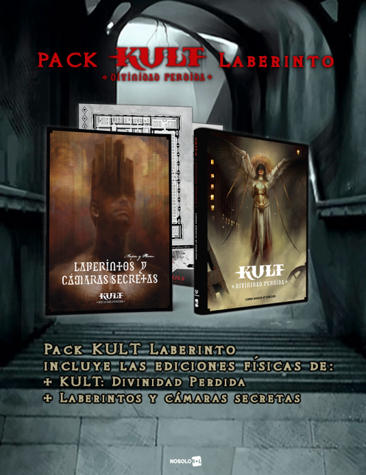 Pack KULT: Laberinto (papel)