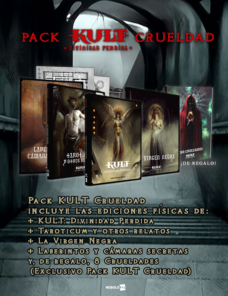 Pack KULT: Crueldad (papel)