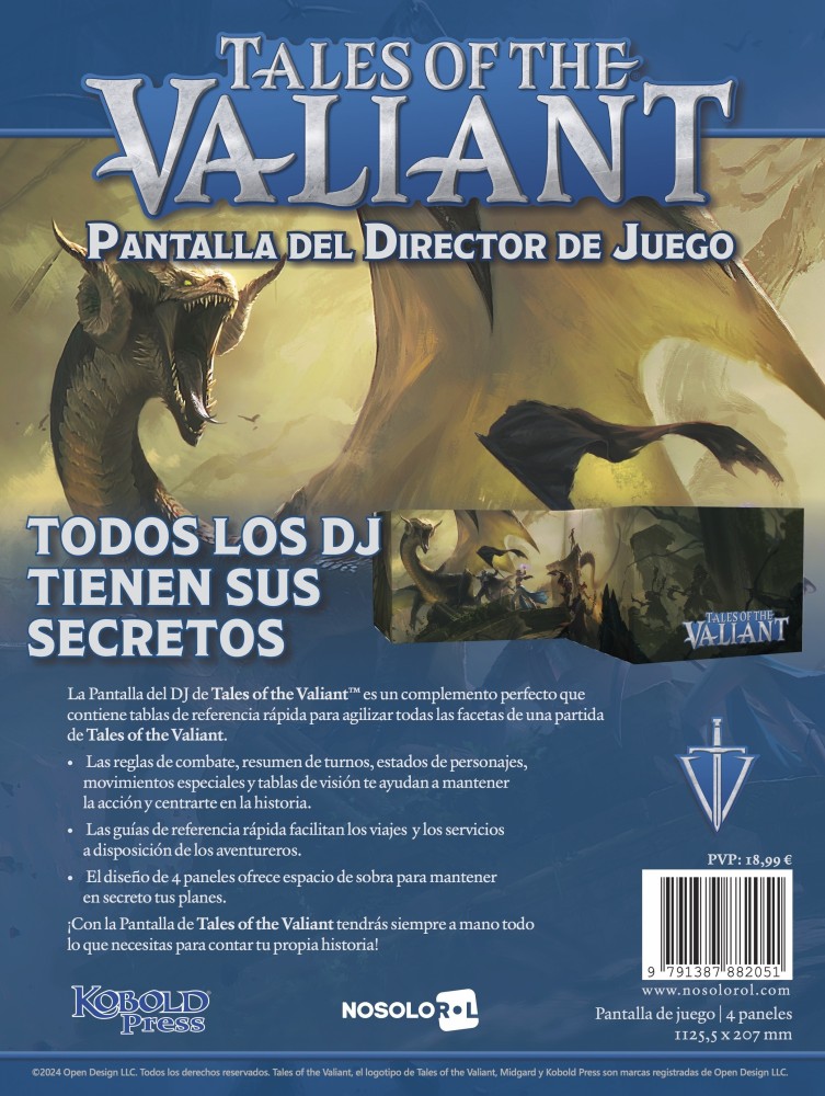 Tales of the Valiant: Pantalla del DJ