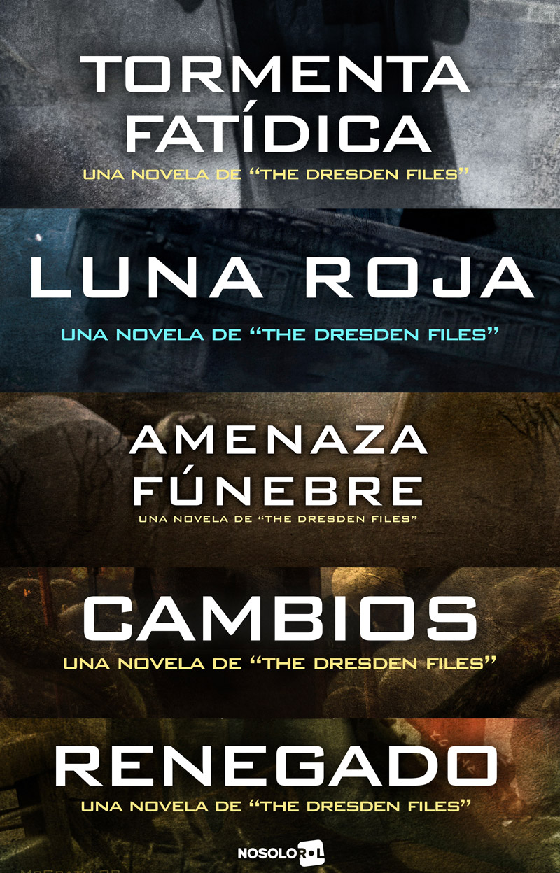 Pack novelas Harry Dresden