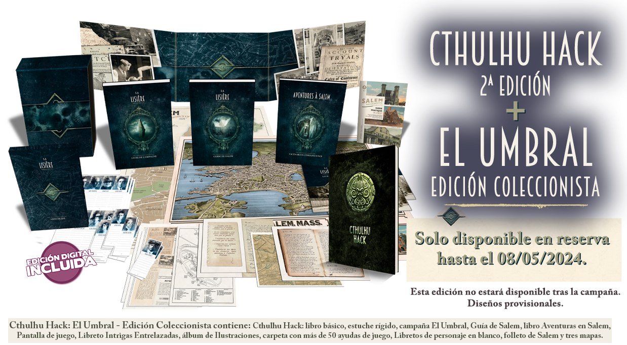 Cthulhu Hack: El Umbral - Edición Coleccionista