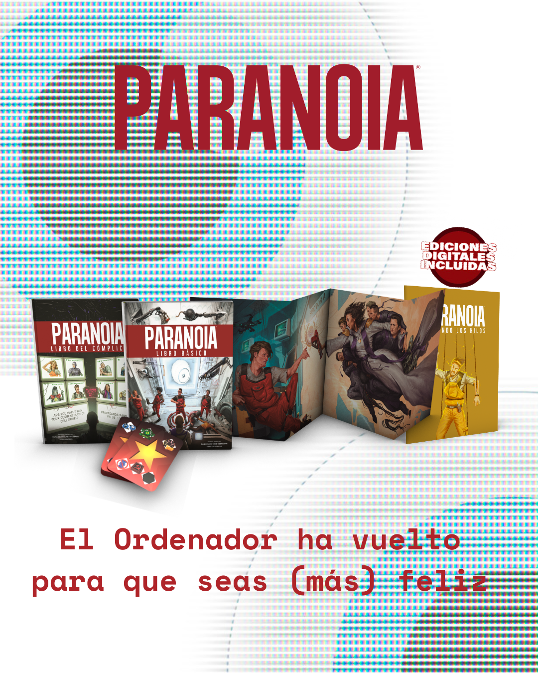 Consigue tus Packs oficiales de Paranoia Perfect Edition