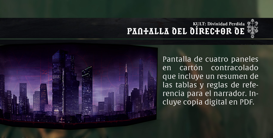 Pantalla del Director de Juego