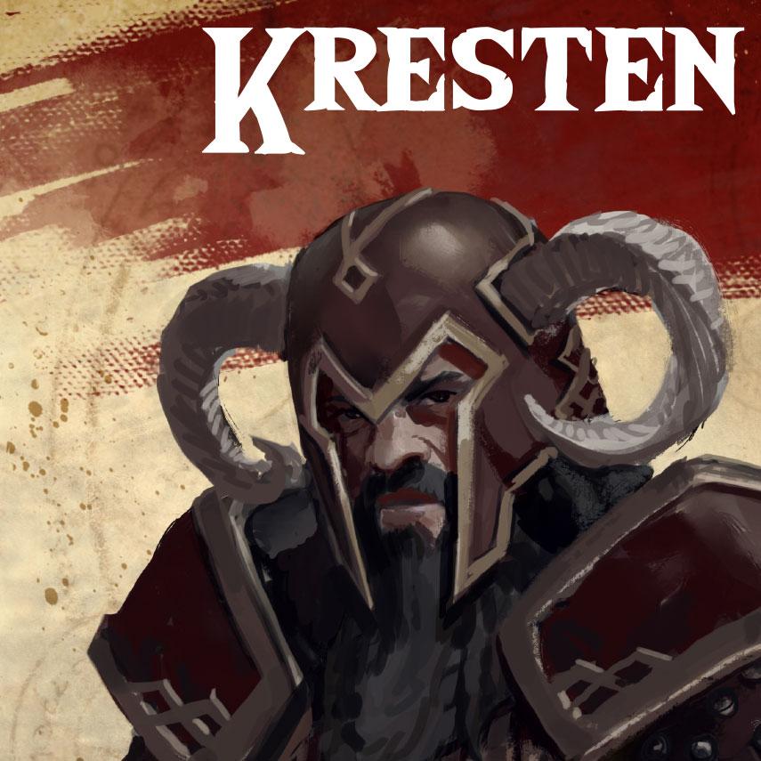 Descargar El resurgir del dragón personaje pregenerado Kresten