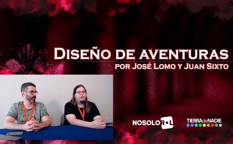 Charla sobre el diseño de Aventuras y Nosolorol en Twitch