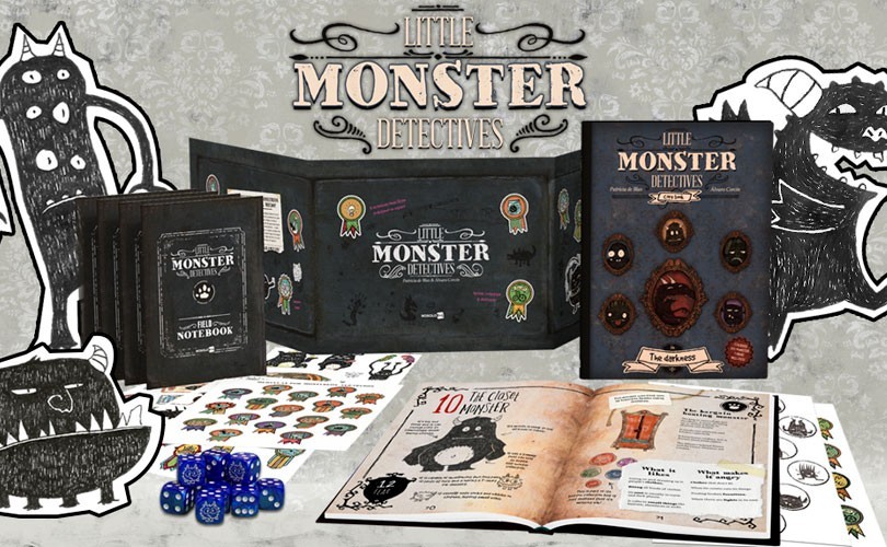 Comienza el Kickstarter de Little Monster Detectives