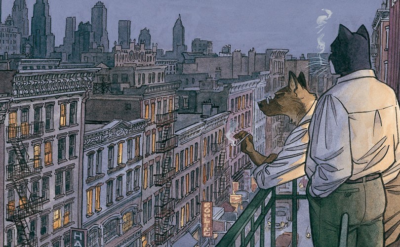 Blacksad y la pasión por el género negro