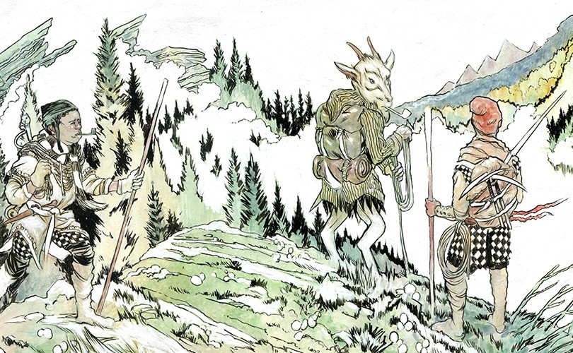Un vistazo a las aventuras originales de Dolmenwood