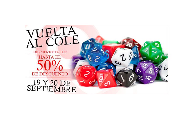 Vuelve al “cole” con los dados en tu mochila