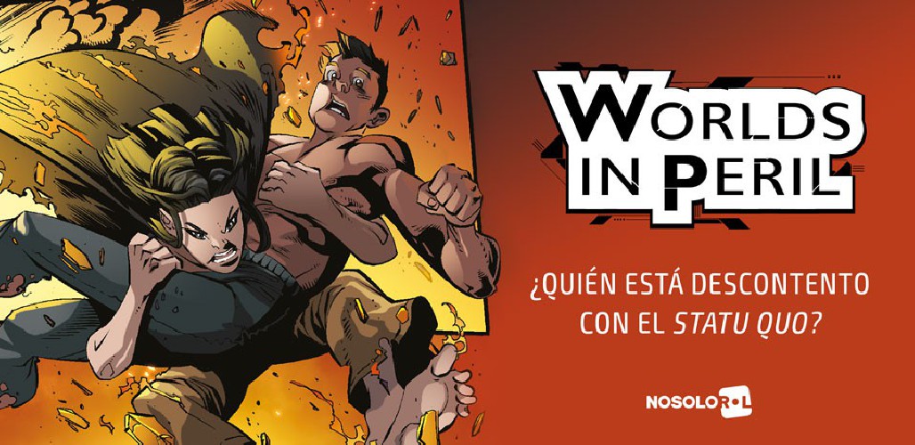 Worlds in Peril: Un cómic en tu mesa de juego