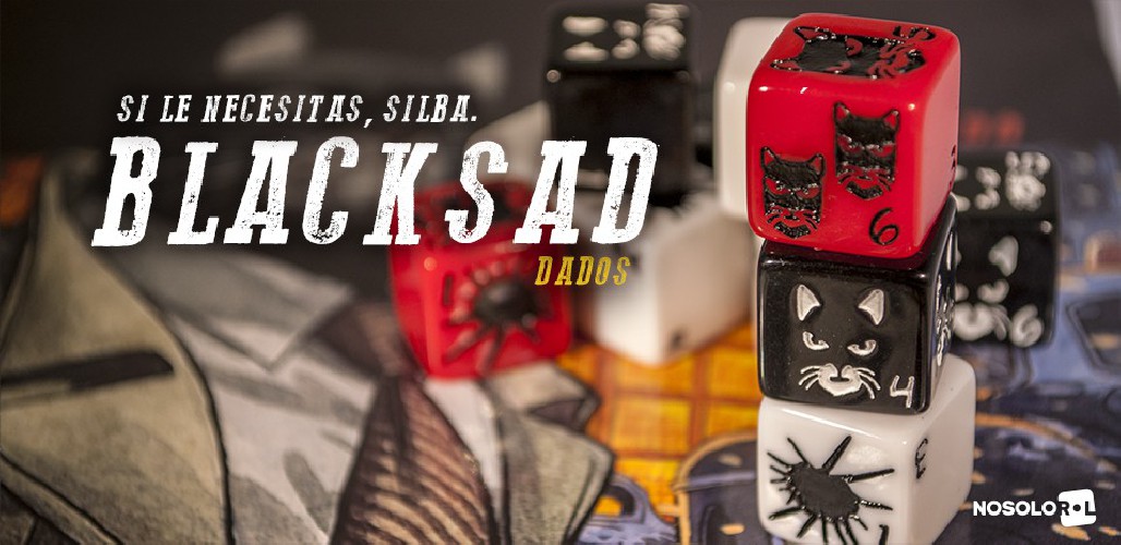 Dados especiales para Blacksad: Juego de Rol 