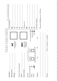 3:16 Hoja de personaje