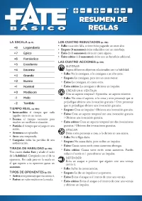Fate Basico resumen