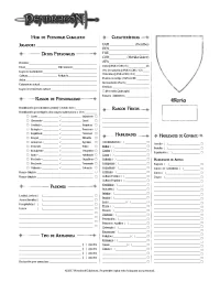 HojaPJ Damas y Caballeros 