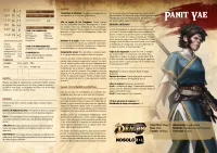 Aventurera Panit Yae