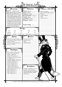 Personajes pregenerados