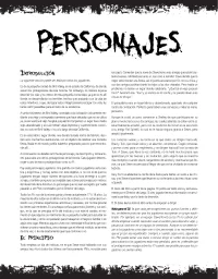 Personajes pregenerados