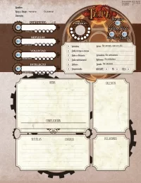 Taura Ficha de PJ editable  