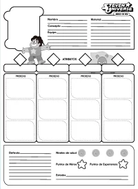 Ficha de PJ Blanco y Negro