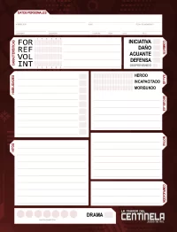 Hoja de personaje (B/N y color)