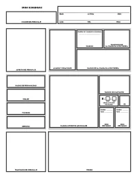 Bloc hojas PJ - Iron Kingdoms