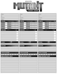 Hoja PNJ Manual de Zona 2