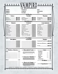 Hoja de personaje basica